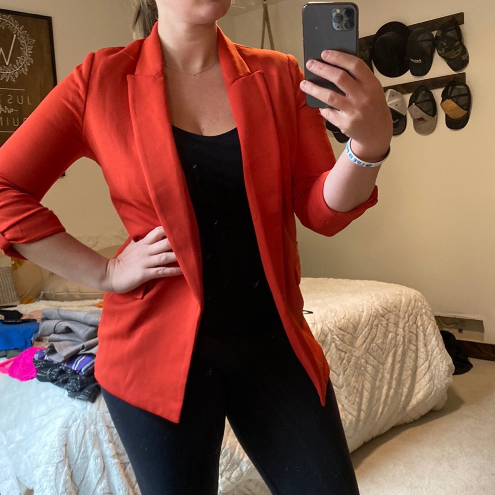 Rachel Zoe Red Blazer